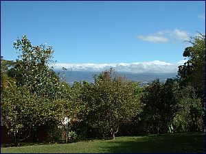 The property has a beautiful view of Costa Rica's Central Valley